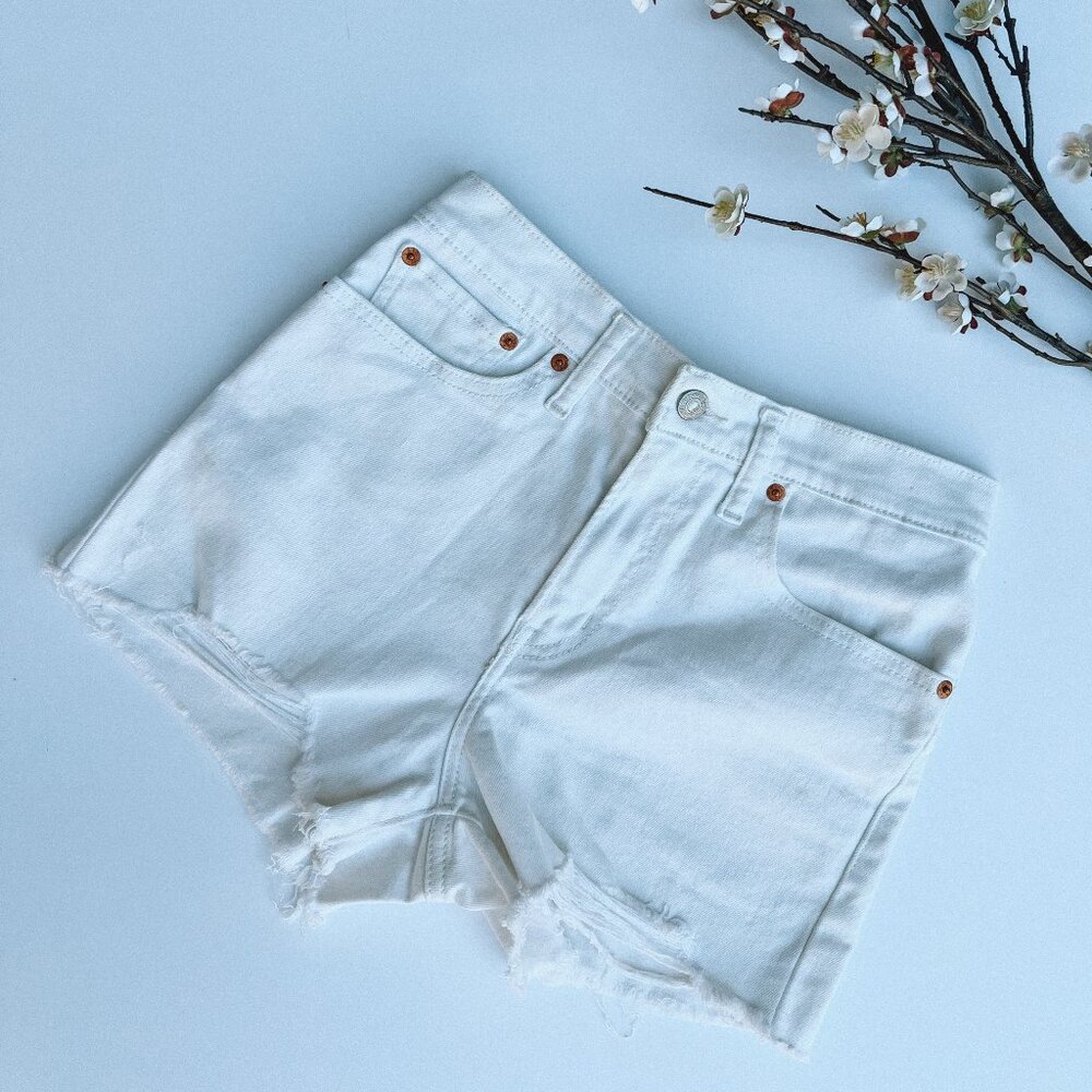 Levi's High Rise Denim Shorts (EUC)